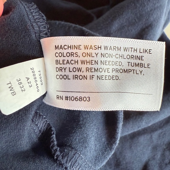 Duluth Trading Co Navy Blue Tank Top: Size XL - Picture 4 of 5